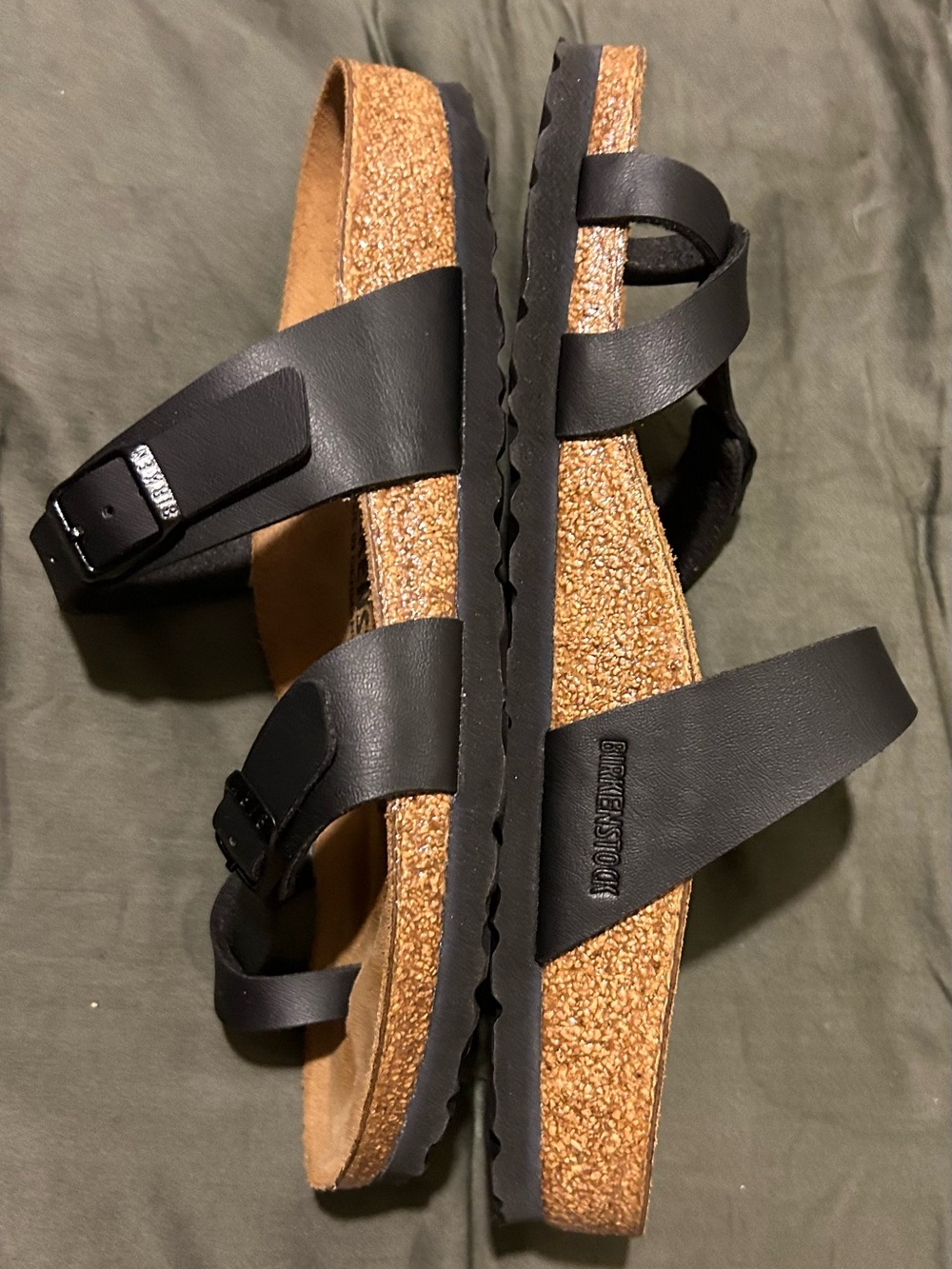 Birkenstock Black Mayari Sandals (Narrow) - Picture 2 of 6